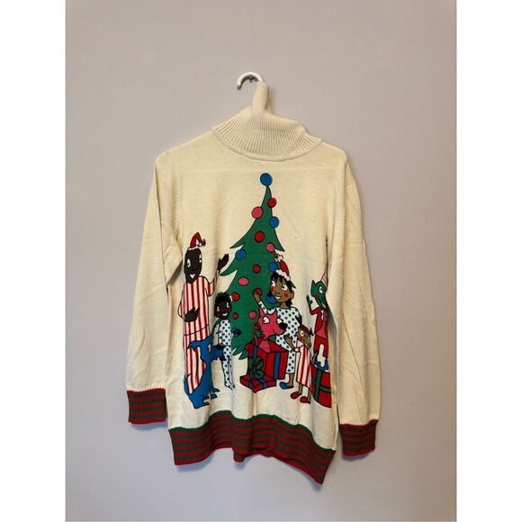 Off White x Whoopi Goldberg ugly Christmas sweater | Whoopi Xmas Fam 2 | size me - Picture 2 of 4